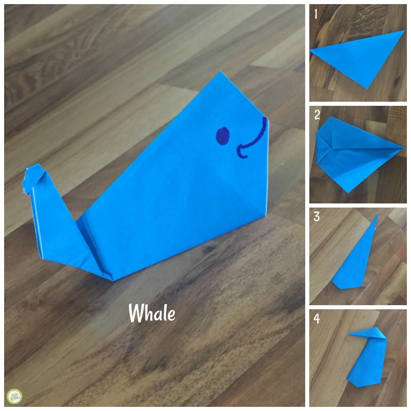 Easy Origami Endangered Animals - Green Kid Crafts