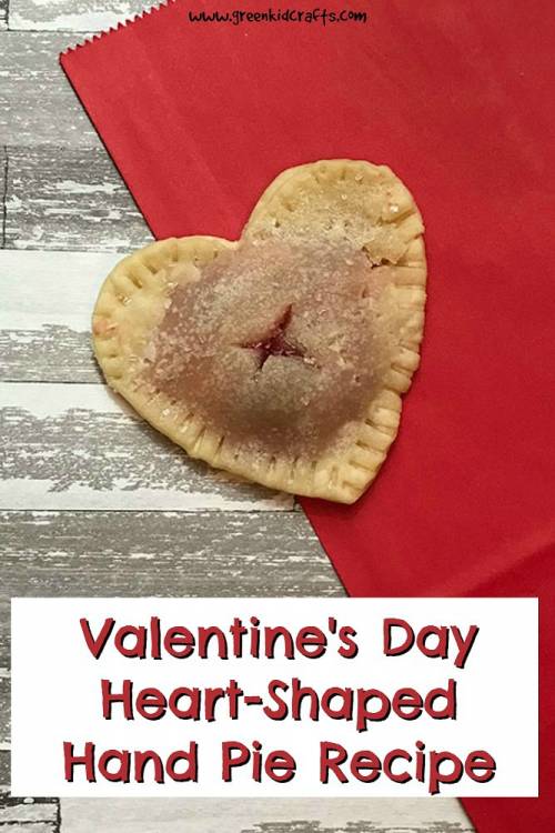 Valentine's Day Heart Shaped Mini Pie Recipe Green Kid Crafts