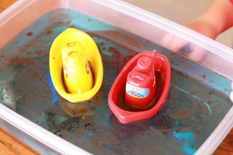 Ocean Pollution Experiment Green Kids Craft